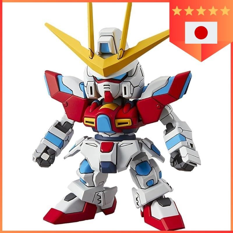 SD Gundam EX Standard Gundam Build Fighters Try Try Burning Gundam Color-separated Plastic Model fro