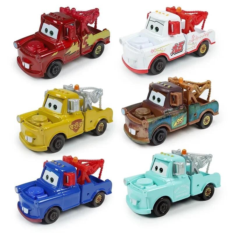 Disney Pixar Cars Metal sakura Mater 1:55 โมเดลรถเหล็กของเล่นสําหรับของขวัญวันเกิดเด็ก