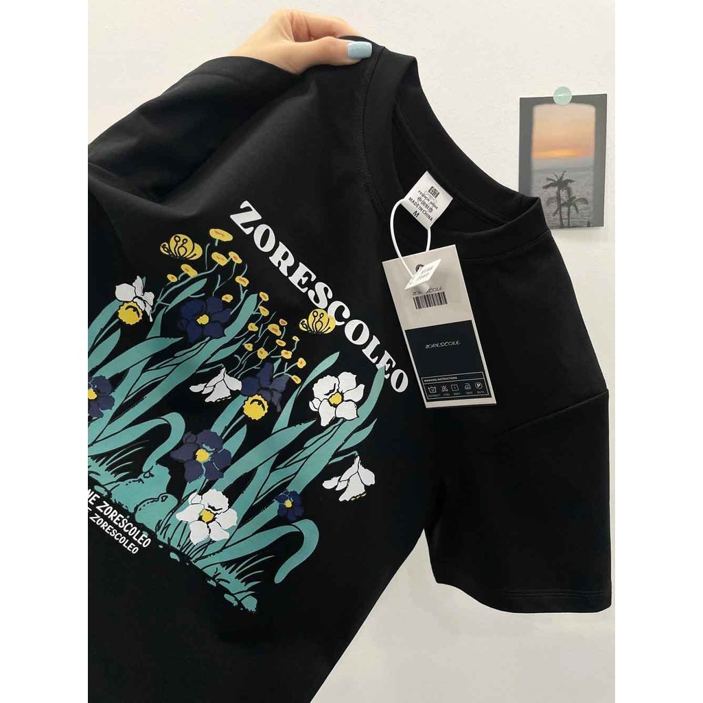พร้อมส่ง เสื้อ พร้อมส่ง เสื้อยืดแขนสั้น คอกลม โอเวอร์ไซซ์ สไตล์เกาหลี แฟชั่นสําหรับผู้ชาย T-shirt และผู้หญิง