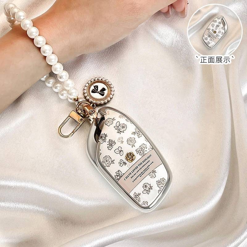 ที่ใส่กุญแจรีโมทรถยนต์ MG 6 MG 5 4 MG Electric EP ES ZS EV Maxus พวงกุญแจรถ. กระเป๋าใส่กุญแจรถ