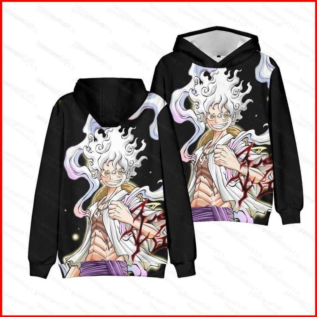 One Piece Luffy Zoro Hoodie อะนิเมะเสื้อกันหนาว Unisex แขนยาวคอสเพลย์ Himmel 3D เสื้อสวมหัว Plus ขนาด