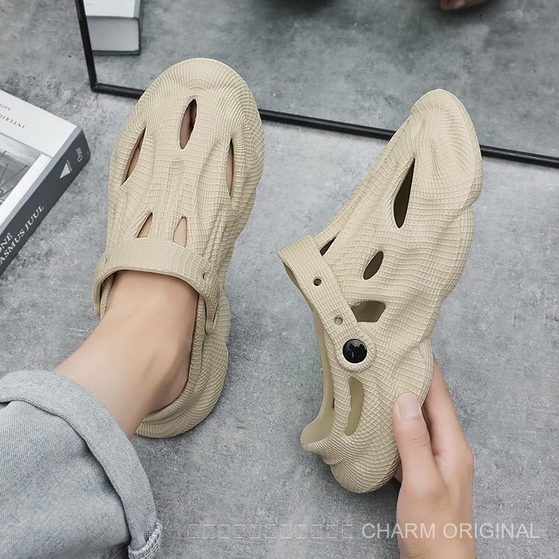 [คุณภาพสูง 100%] mh รองเท้าแตะชายหาดฤดูร้อนสไตล์ใหม่ของผู้หญิง RGBE