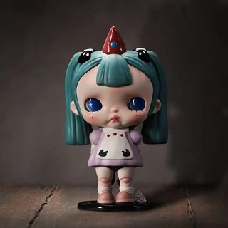 P POPMART TINYTINY Opening White Series Mystery Box ของขวัญของเล่นอินเทรนด์