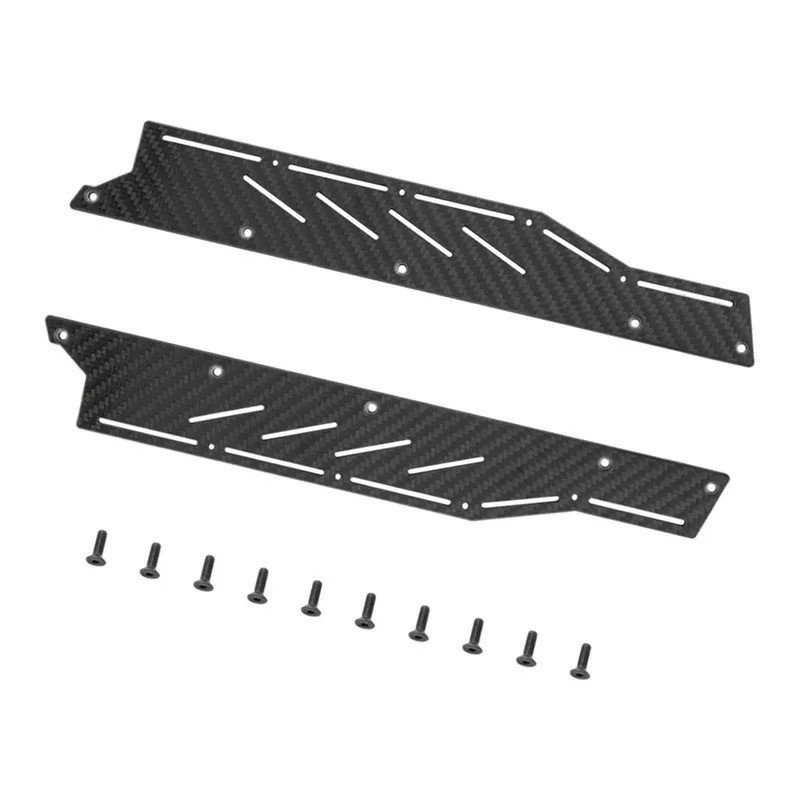 RC รถแผ่นลื่นไถลจําลองสูงเปลี่ยนซ้ายและขวาแผ่นด้านข้างสําหรับ Arrma F1 Limitless 1/7 RC อะไหล่ DIY C