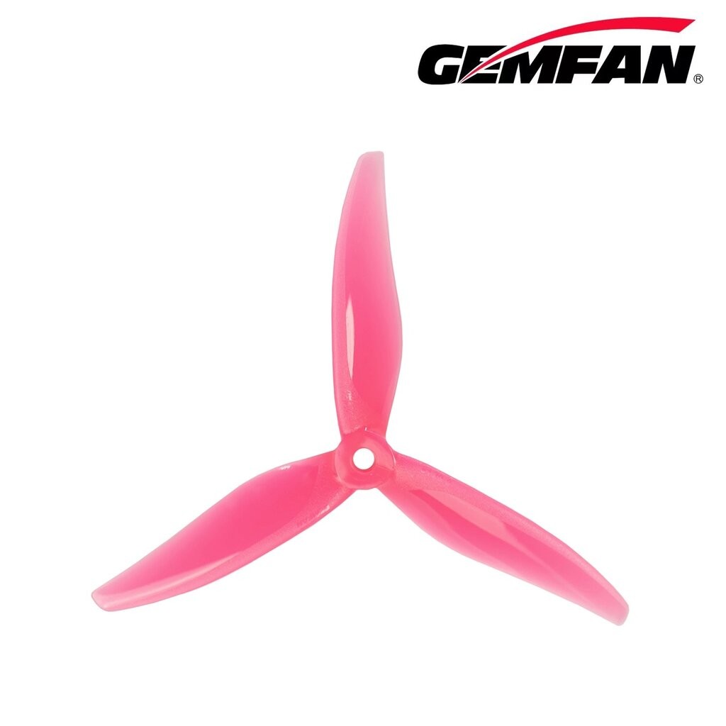 5-G24 GEMFAN 5129 YUKI 5.1Inch 3-blade PC Propeller 5mm Hole for 2306 2207KV Motor RC FPV Racing อุป