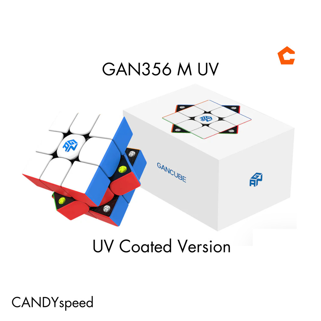GAN356 M UV , Standard , Lite รูบิคมีแม่เหล็กยอดนิยม Rubik 3x3 Magnetic | by CANDYspeed