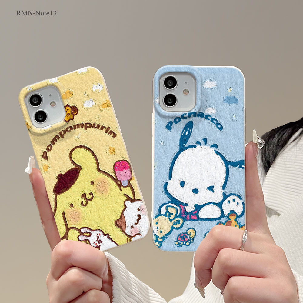 เคสนุ่มเ For Xiaomi Redmi Note 13 12 11 11S 10 10S 8 Pro 4G 5G เคสเรดมี เคส เคสกันกระแทก การ์ตูน XMK