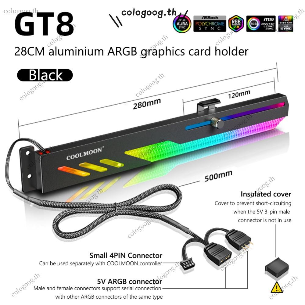 [colog.th] Gt8 GPU แนวนอนรองรับขาตั้งการ์ดวิดีโอคอมพิวเตอร์ที่วาง GPU - รูปที่ 3