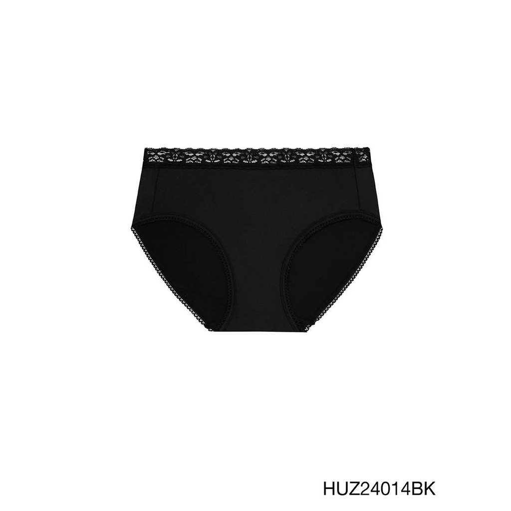 Sabina Habpy Panty กางเกงในทรงเอวสูงปานกลาง รหัส HUZ24014BK - สีดำ