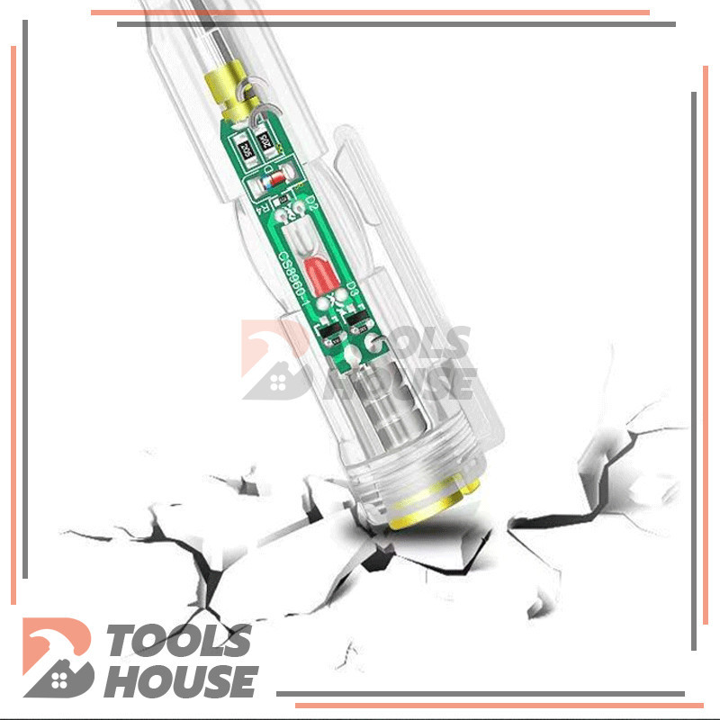 ไขควังวัดไฟ แบบไม่สัมผัส โวลต์มิเตอร์ เครื่องตรวจจับพลังงาน ปากกาไฟฟ้า ง่ายต่อการพกพา ความสะดวกในการใช้งาน - รูปที่ 6