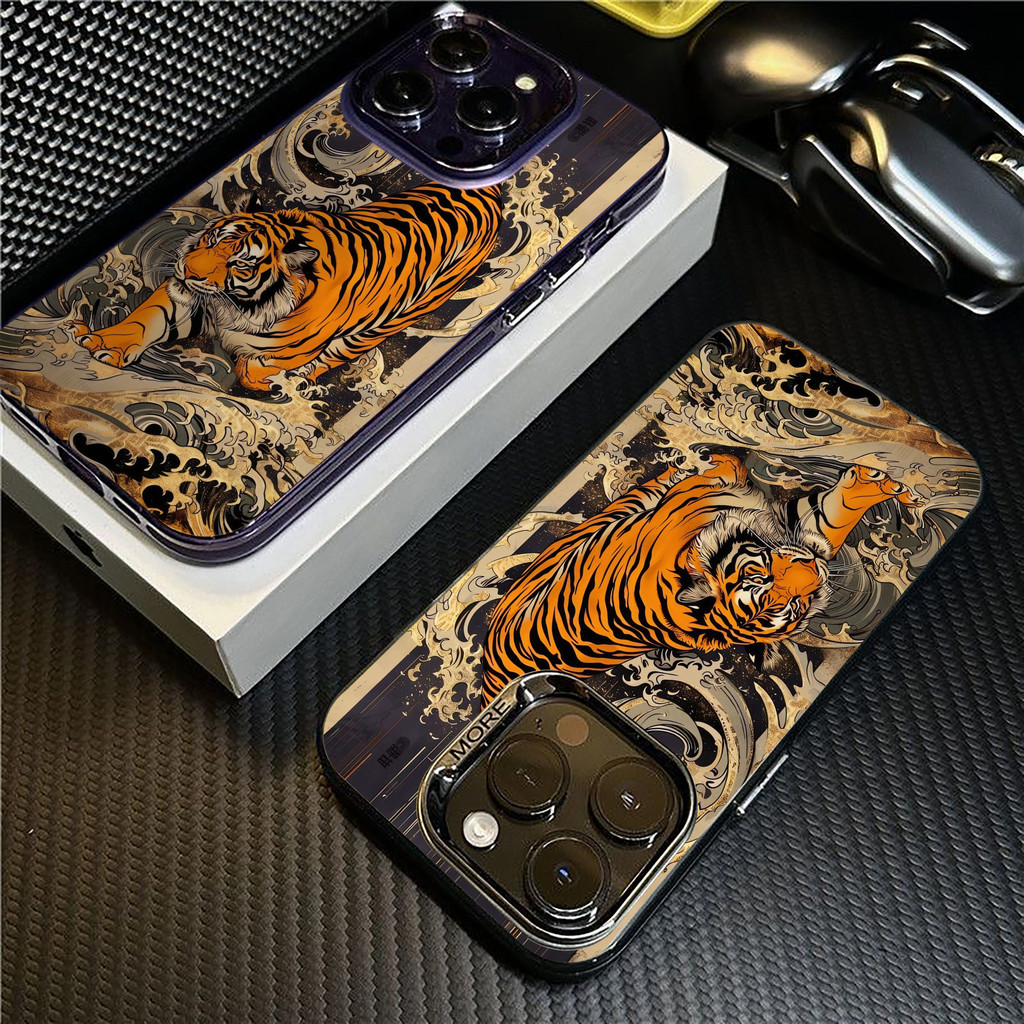 Simple สีทึบ Frosted Electroplate รูปที่ 8
