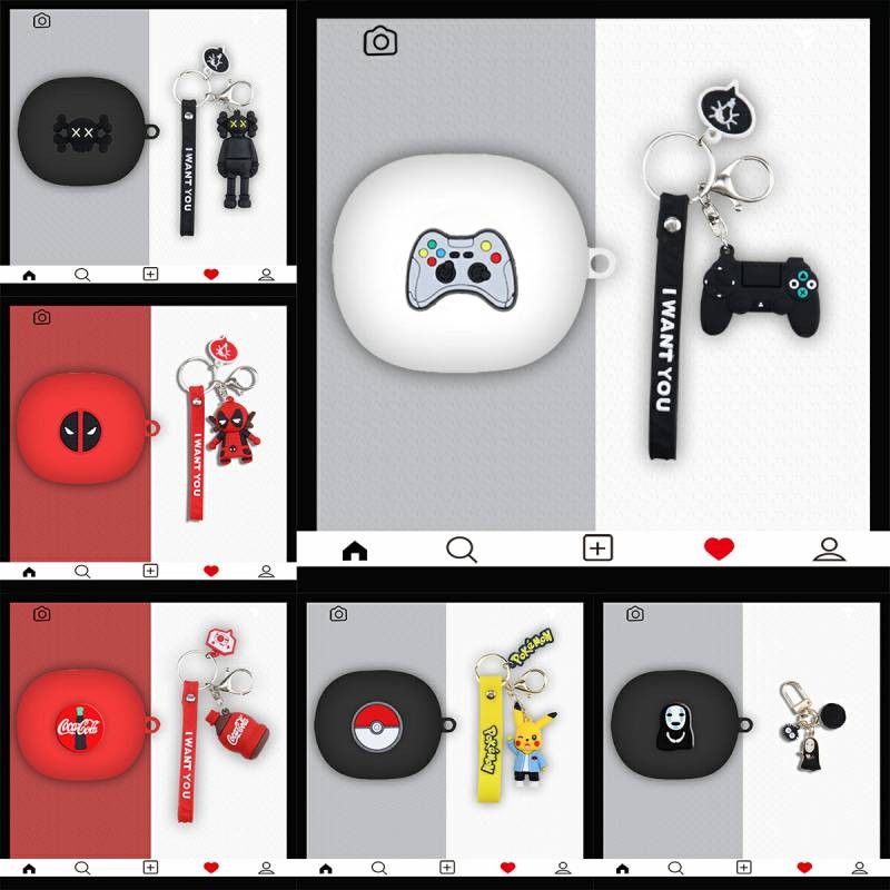 07 SoundPEATS T3 Pro / T3 Pro + /Clip1/C30 Silicone Protective Case For SoundPEATS T3 Pro