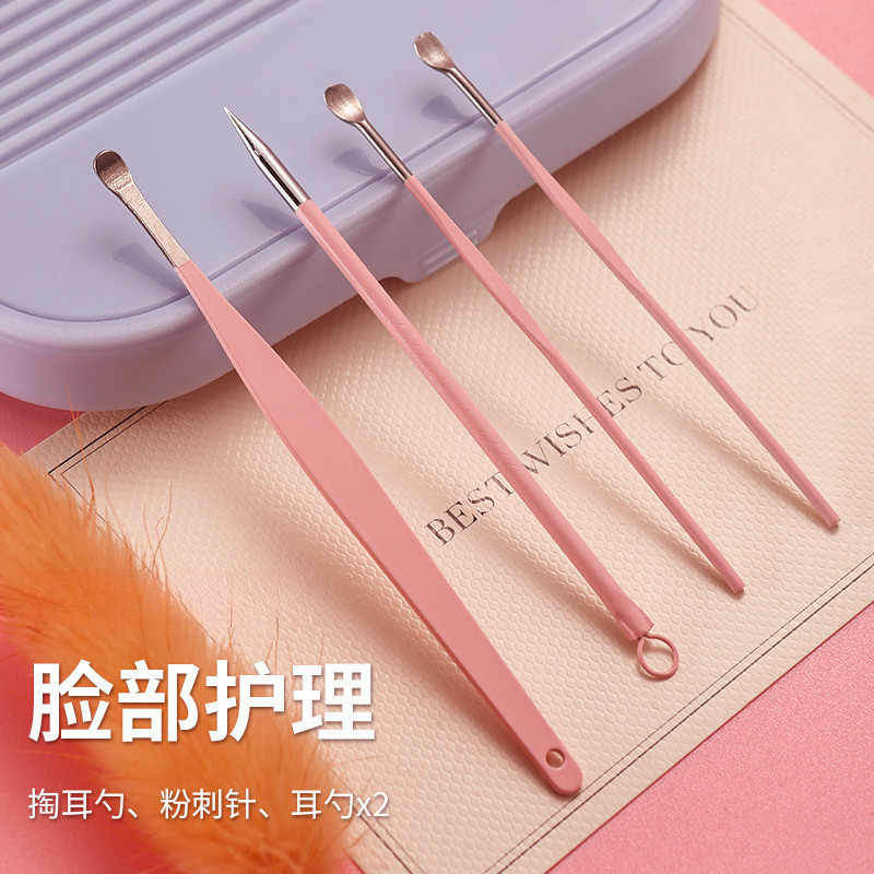 ชุดกรรไกรตัดเล็บแบบพกพา/ชุดตัดเล็บที่บ้าน/ชุดกรรไกรตัดเล็บและขนจมูก - รูปที่ 6