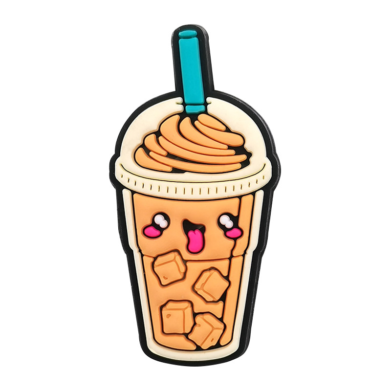 เครื่องรางรองเท้าอาหารสําหรับ Clog รองเท้าแตะที่แตกต่างกันน่ารักรองเท้า Charms ตกแต่งสําหรับสาวเด็กเด็กผู้หญิง - รูปที่ 2