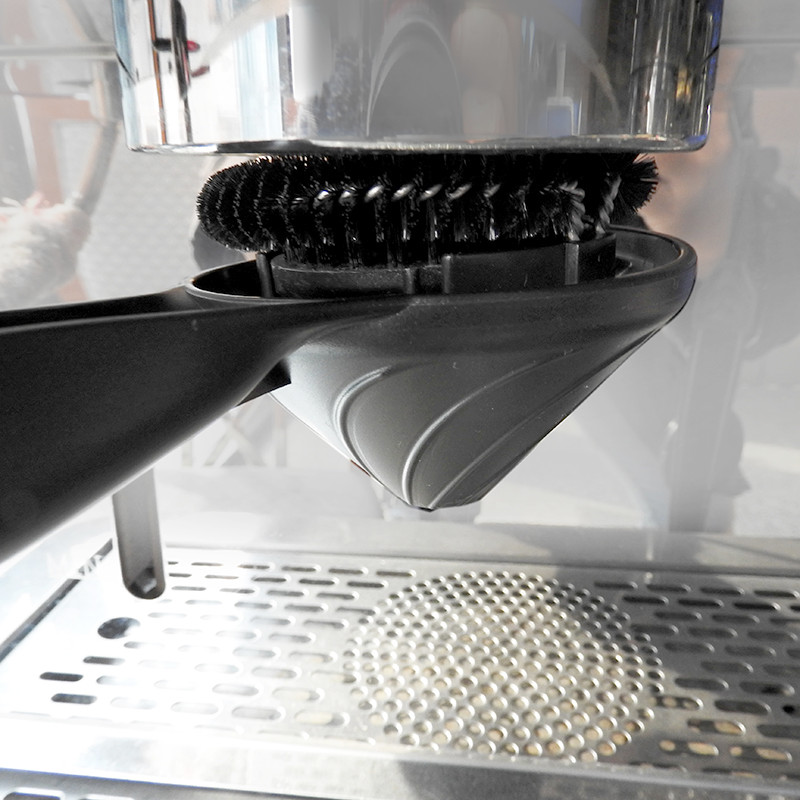 พร้อมส่ง｜COD แปรงทําความสะอาดเครื่องชงกาแฟที่อัพเกรด (สําหรับระบายน้ํารวม) 51/58 มม Coffee Brush - รูปที่ 4