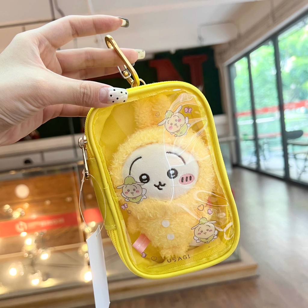 Chiikawa Same Style Pain Bag Chiikawa Chiikawa Bag กระเป๋าใส่เหรียญหัวใจสาวน่ารักกระเป๋ามินินักเรียน