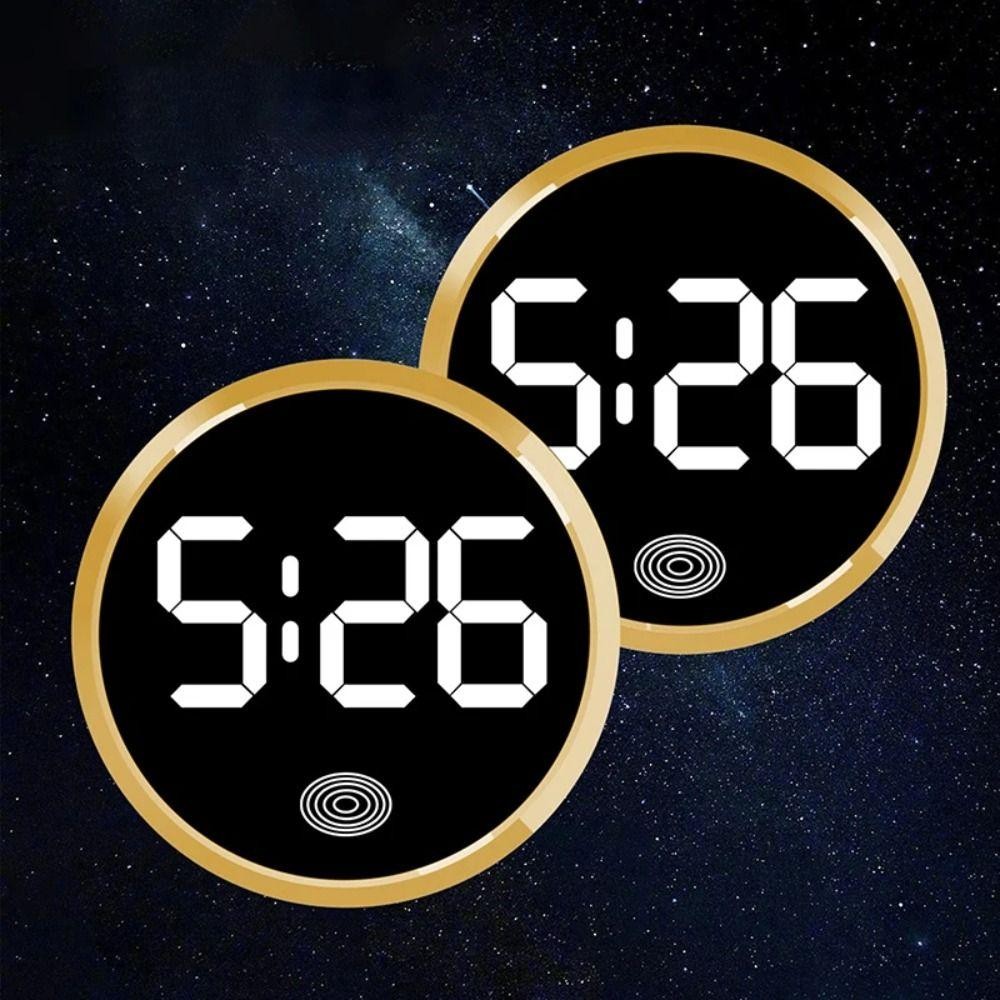 โซนาร์ นาฬิกาดิจิตอล,มินินําแสดงเวลารถแดชบอร์ดนาฬิกา,เครื่องประดับอัตโนมัติแปลกสัมผัสเปิดใช้งานใบ้ส่องสว่างนาฬิการถบ้าน/สํานักงา - รูปที่ 6