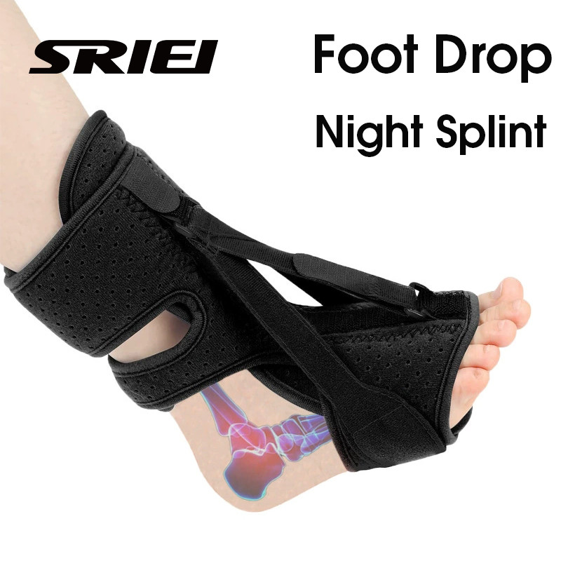 Sriei 1PCS Plantar Fasciitis Night Splint ปรับเท้า Drop Orthotic Brace Plantar Fasciitis & Achilles 