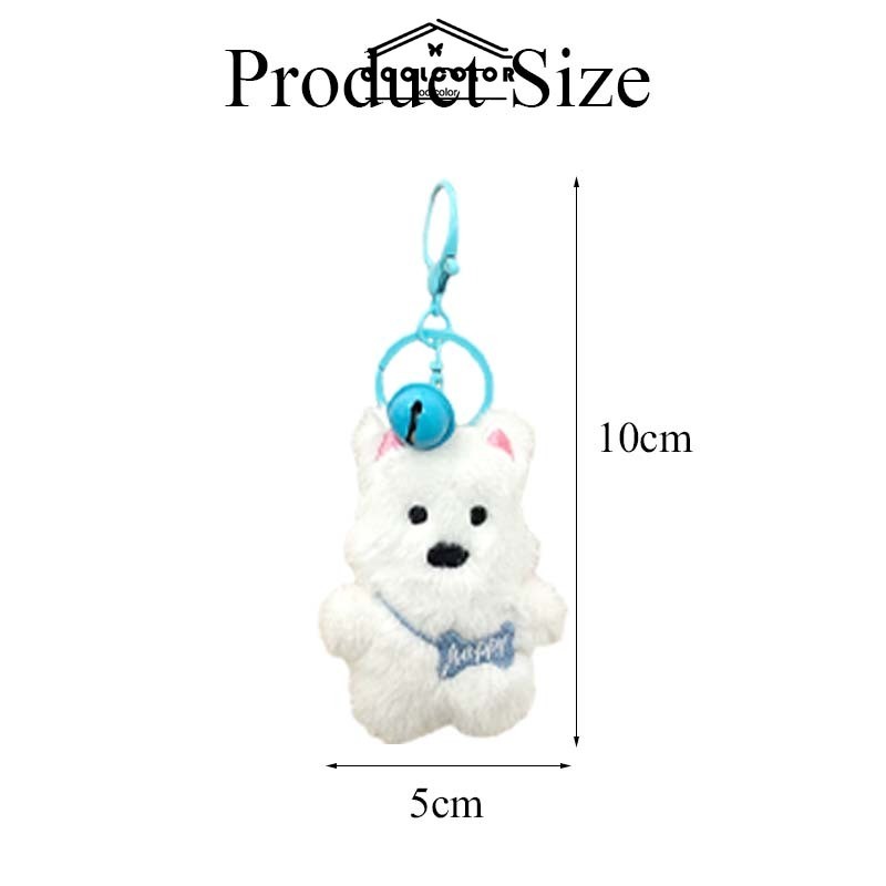 ในไทย💖พวงกุญแจลูกสุนัขจี้รูปการ์ตูนน่ารักกระดิ่ง ผ้ากํามะหยี่ขนนิ่ม สําหรับห้อยกระเป๋า และนักเรียนของขวัญ.COD - รูปที่ 7