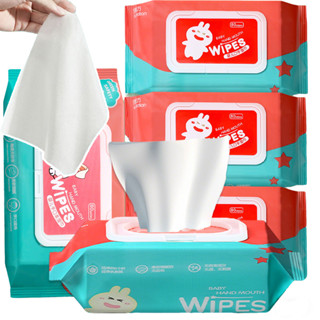 ผ้าขนหนูกระดาษเปียกพิเศษเด็กไม่ทอนุ่มแบบพกพา - ผ้าเช็ดทําควา…