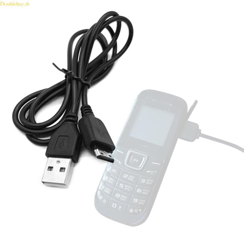 Doublebuy สายชาร์จสายไฟโทรศัพท์มือถือสายชาร์จ USB Universal Fit สําหรับ B2700 B5702 D880
