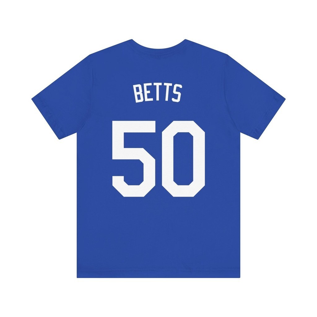 Mookie Betts - Los Angeles Dodgers - เสื้อยืดแฟน