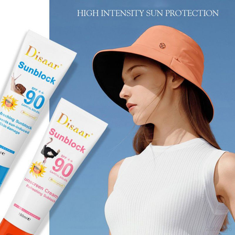 ครีมกันแดด ป้องกันผิวหอยทาก SPF90PA++ 100 กรัม