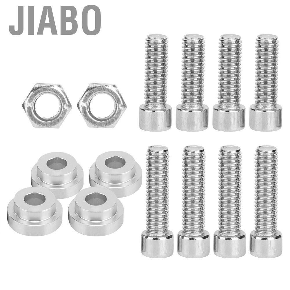 Jiabo Billet Shifter Box Bushings Aluminum Alloy Kit Fit for K20 K24  92-06 Rsx Tsx