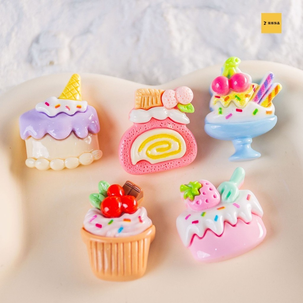 [3 #] สติกเกอร์เรซิ่น รูปถ้วยน้ํา อุปกรณ์เสริม สําหรับทําเครื่องประดับ กิ๊บติดผม รองเท้า diy ZQ - รูปที่ 4