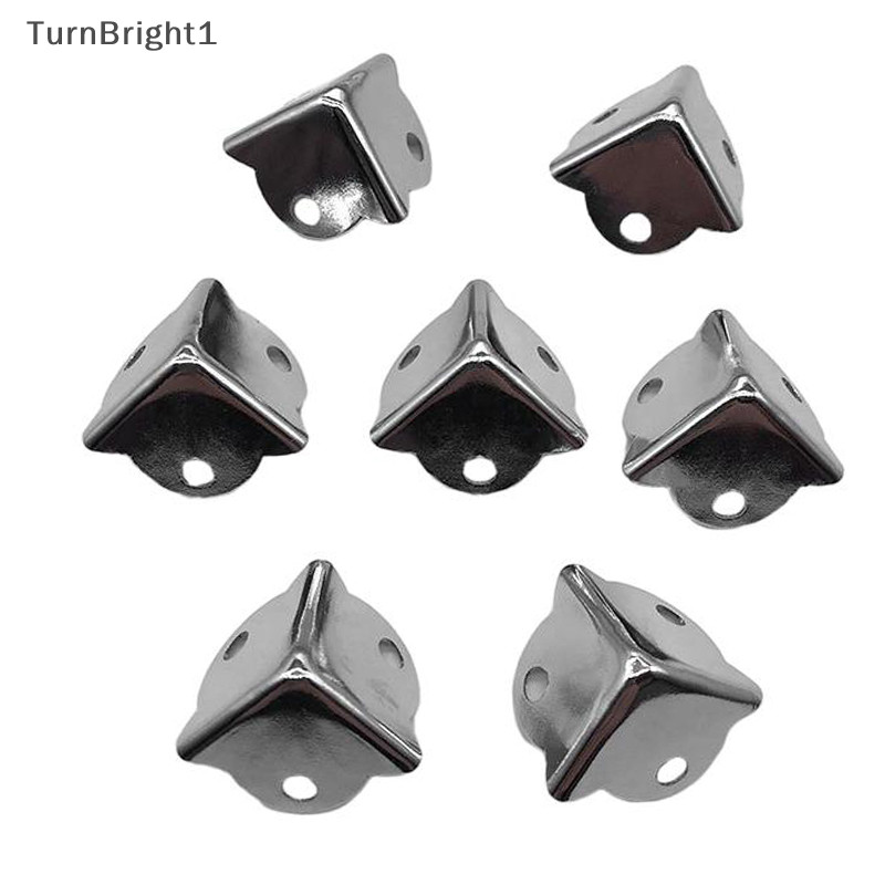 [TurnBright] ฝาครอบป้องกันมุมโต๊ะ ขากล่อง เครื่องประดับ โลหะ 4 ชิ้น (*^▽^*)