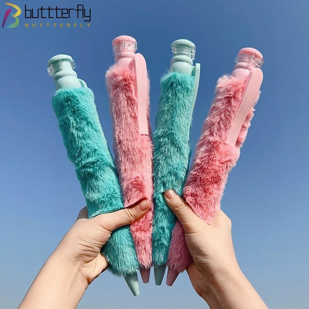 Buttterfly ปากกาลูกลื่น พลาสติก ขนาดใหญ่ สร้างสรรค์ ของเล่น สําหรับโรงเรียน สํานักงาน