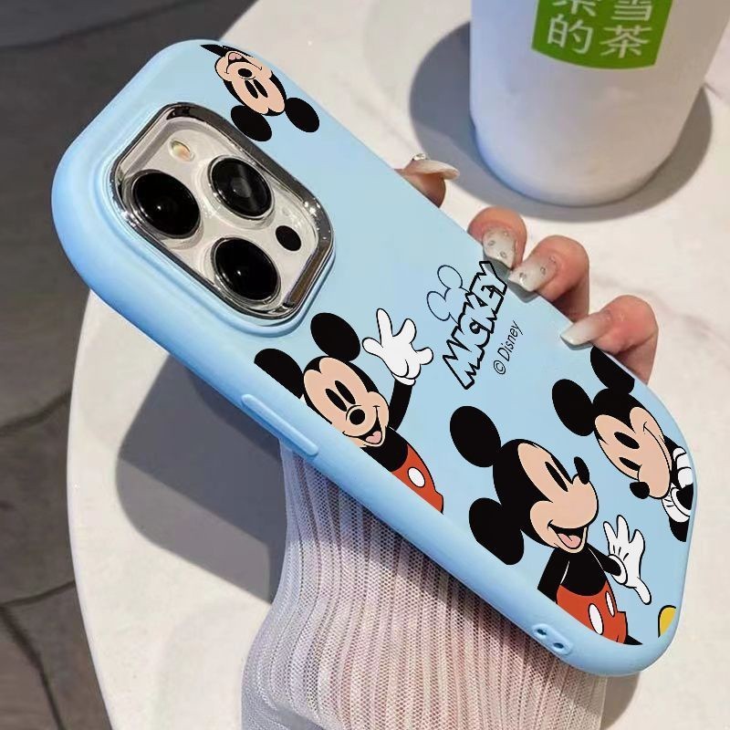 Mickey Mouse เคสโทรศัพท์ซิลิโคนอ่อนนุ่มสําหรับ Apple iPhone 15/16promax 14pro 13/12promax Xsmax 6/6plus