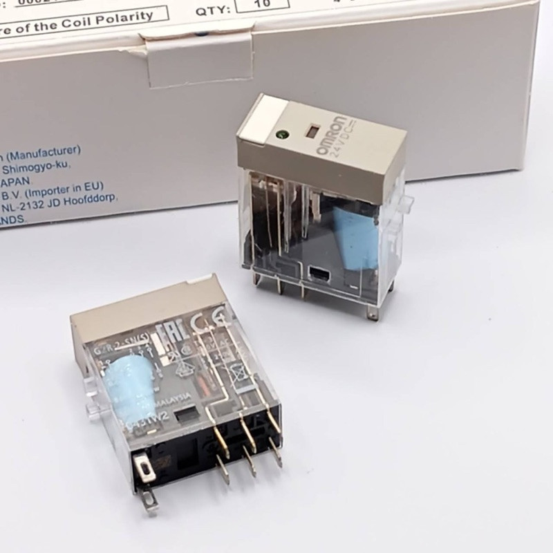 ของแท้ Omron G2R-2-SND(S) DC24V 8 ขา มีไฟ ของใหม่ พร้อมส่ง ✅️