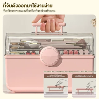 กล่องยา สามัญประจำบ้าน ความจุสูง ปฐมพยาบาล พกพา กันน้ำ เอนกประสงค์ กล่องเก็บ ส่งจากกรุงเทพ