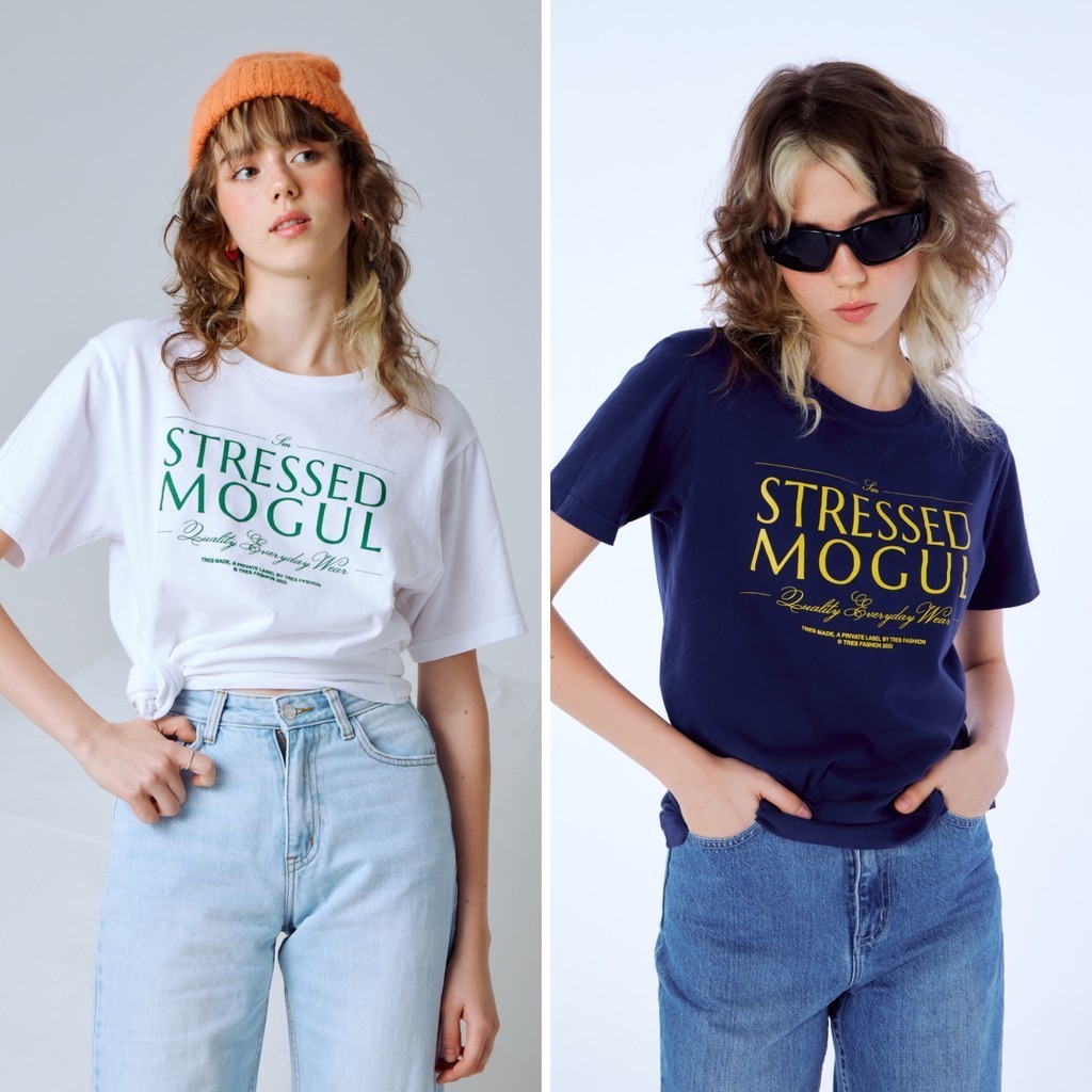 เสื้อเลือกตั้ง [TRES] Stressed Mogul Tee - TRES Made