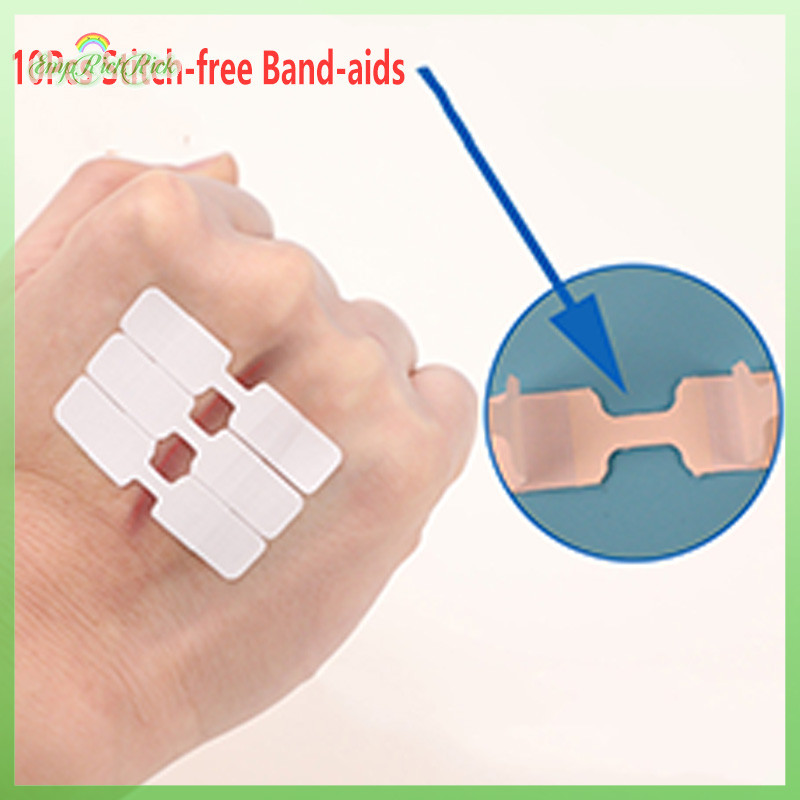 ขายร้อน 10 แพ็คใหม่ Seam Band-Aid Outdoor Quick Wound Suture เทปซิปลดใหม่