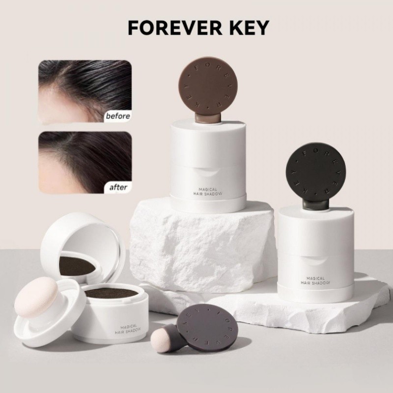 FOREVER KEY แป้งแฮร์ไลน์ โคลนแฮร์ไลน์ สิ่งประดิษฐ์กันน้ำและกันเหงื่อ
