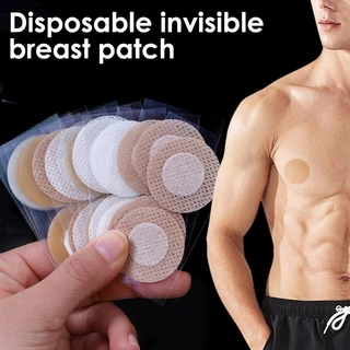 100 ชิ ้ น = 50 คู ่ ทิ ้ งรอบรูปวิ ่ ง Anti Friction จุกนม Patch สําหรับผู ้ ชายที ่ มองไม ่ เห ็ น Breathable เต ้ านมสติกเกอร ์ อุปกรณ ์ เสริม