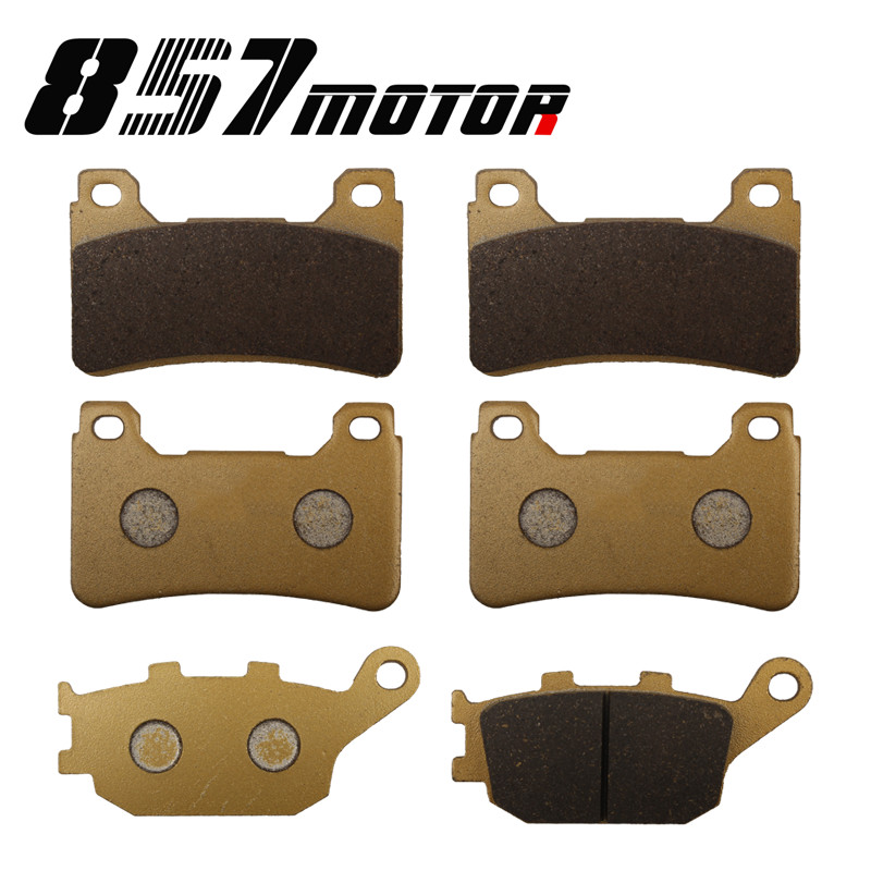 ชิ้นส่วนรถจักรยานยนต์ด้านหน้าด้านหลังเบรคสําหรับ HONDA CBR600RR CBR600 RR 2005 2006 CBR1000RR CBR100