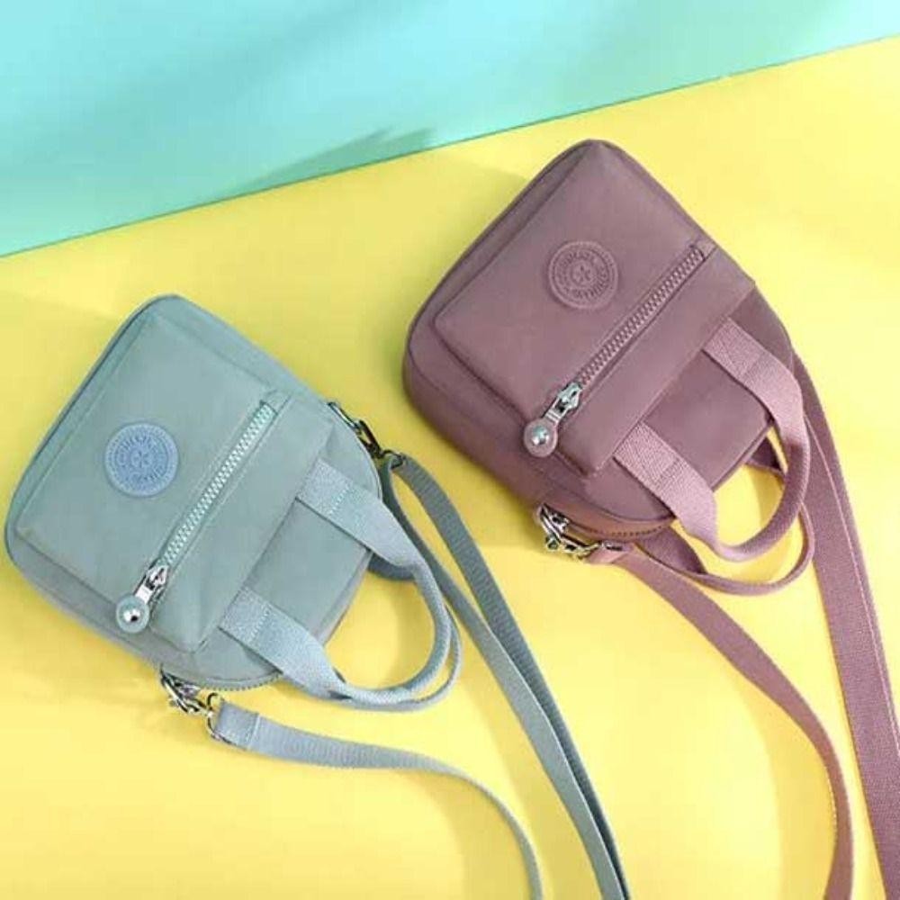 Mih กระเป๋าสะพายขนาดเล็ก,ไนลอนความจุสูงกระเป๋าโทรศัพท์มือถือ,CrossBodyกระเป๋าสบายๆมินิหญิงกระเป๋าMessengerกระเป๋าถือผู้หญิง
