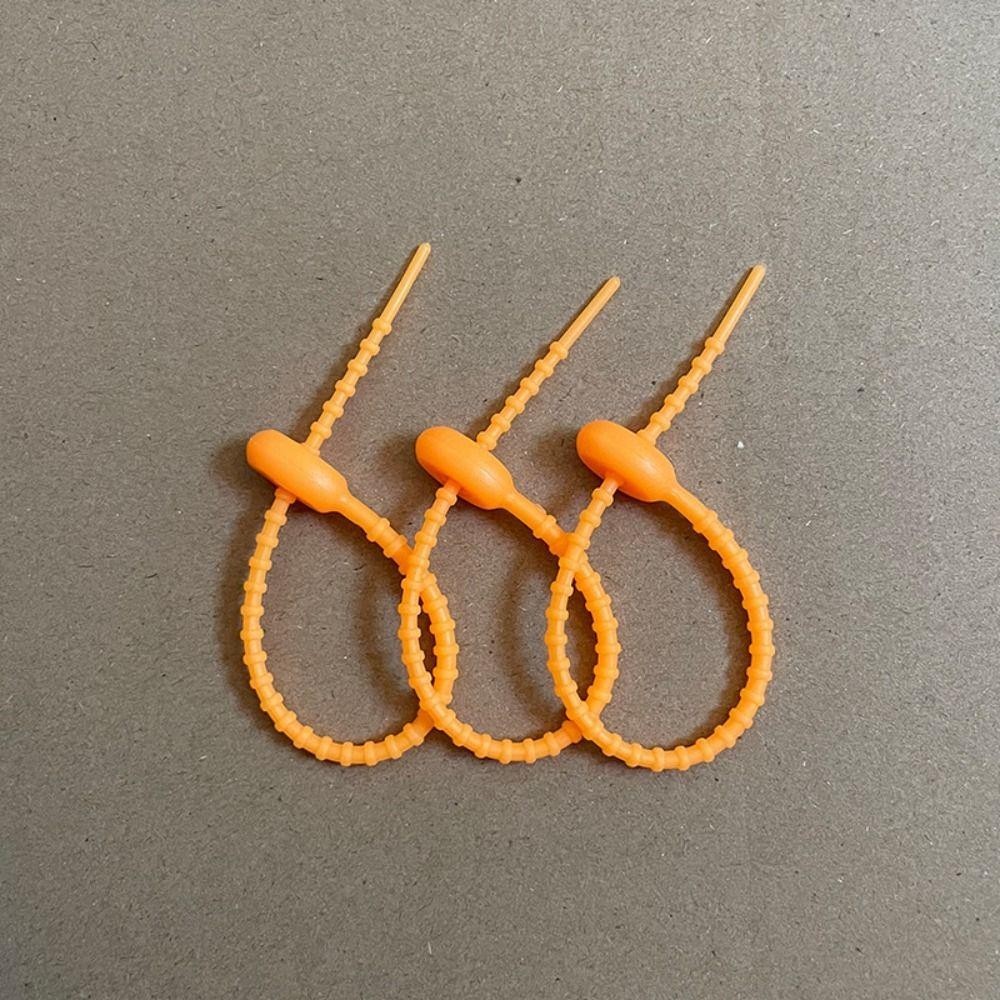 ชิวจู 3ชิ้นสดหัวเข็มขัดผูกสาย,ลูกอมสีวัสดุซิลิโคนผูก,คลาสสิกนํามาใช้ใหม่ตาดขั้วรูปร่างที่สําคัญเชือกเส้นเล็กลวดมัด - รูปที่ 2