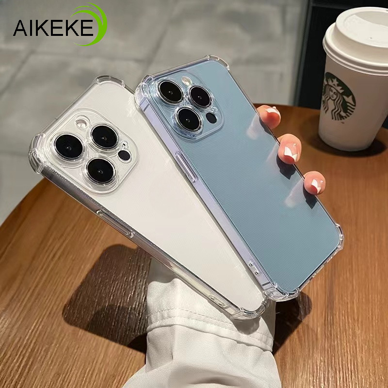 ใช ้ งานร ่ วมกับ Huawei P60 P50 P40 P30 P20 P10 Pro P30 P20 Lite P50E Nova 3E 4 7 SE Y7A 2020 Mate 60 50 40 30 Pro เคสโทรศัพท ์ Soft TPU โปร ่ งใสถุงลมนิรภัย Anti-fall ปกหลัง