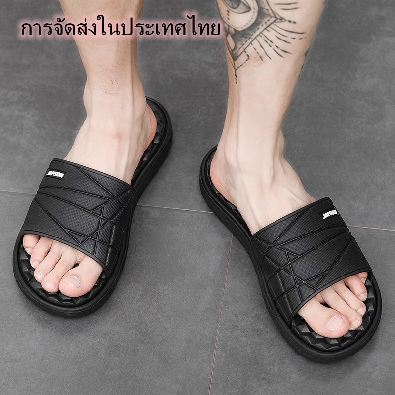 รองเท้าแตะสวม Unisex รองเท้าสุขภาพ เหมาะกับรองช้ำ นุ่มสบาย ขนาด39-46
