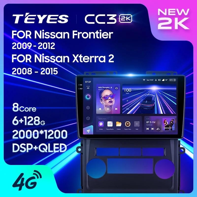 Teyes CC3L CC3 2K สําหรับ Nissan Frontier 2009 - 2012 สําหรับ Nissan Xterra 2 N50 2008 - 2015 รถวิทยุมัลติมีเดียเครื ่ องเล ่ นวิดีโอนําทางสเตอริโอ GPS Android 10 ไม ่ มี 2din 2 din dvd