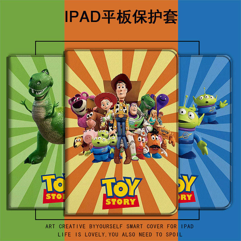Ipad8 Protective Shell 2021pro11-Inch Air4 Toy Story 3/2 Cartoon 1 Tablet Mini5 Apple 6 Sets g2Lj