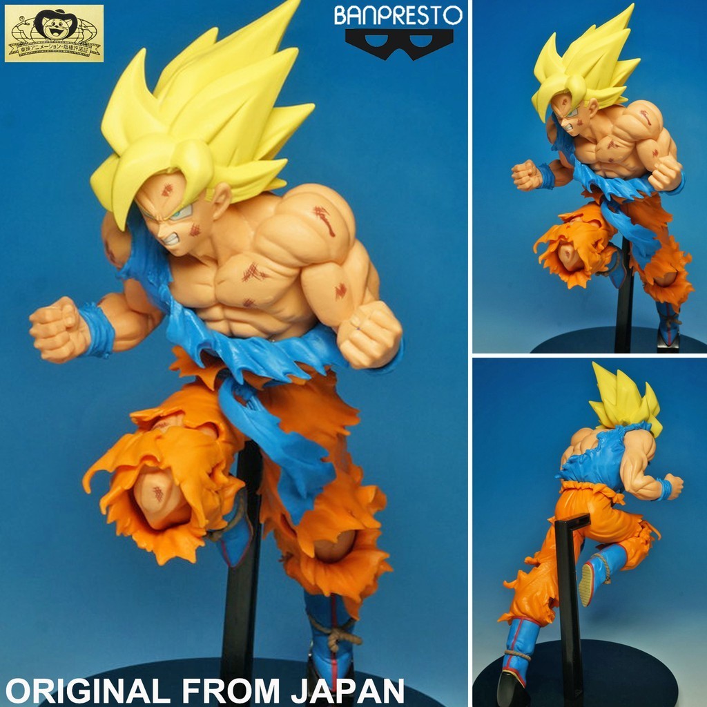 พร้อมส่ง Model Figure งานแท้ Original แมวทอง Dragon Ball Super Z ดราก้อนบอล ซุปเปอร์ ไซย่า  Son Goko