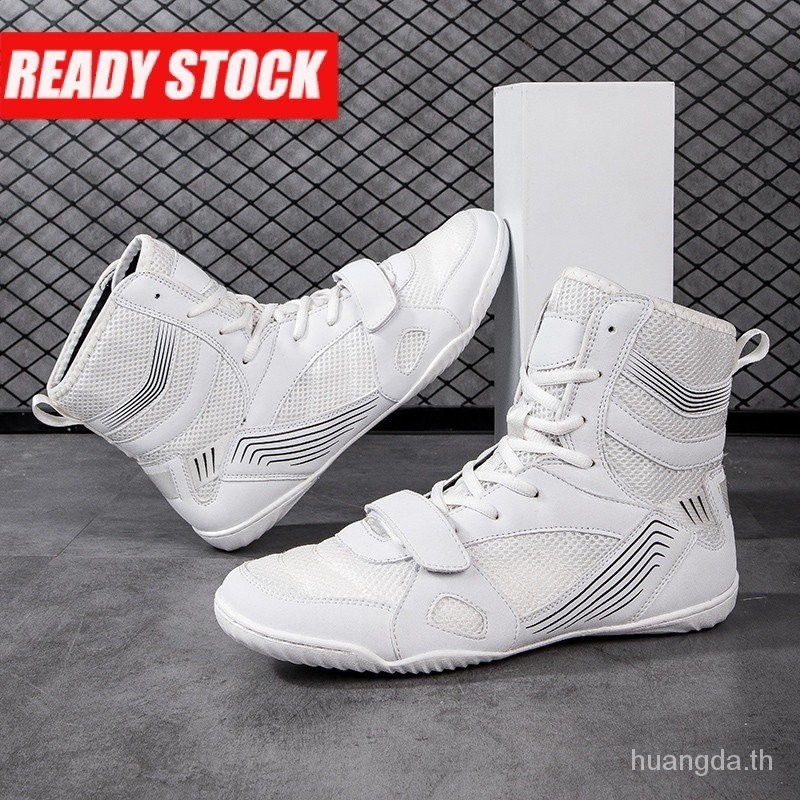 New Professional Boxing Shoe Competition Training Men's Wrestling Shoes Fighting Fighting Sanda Weig