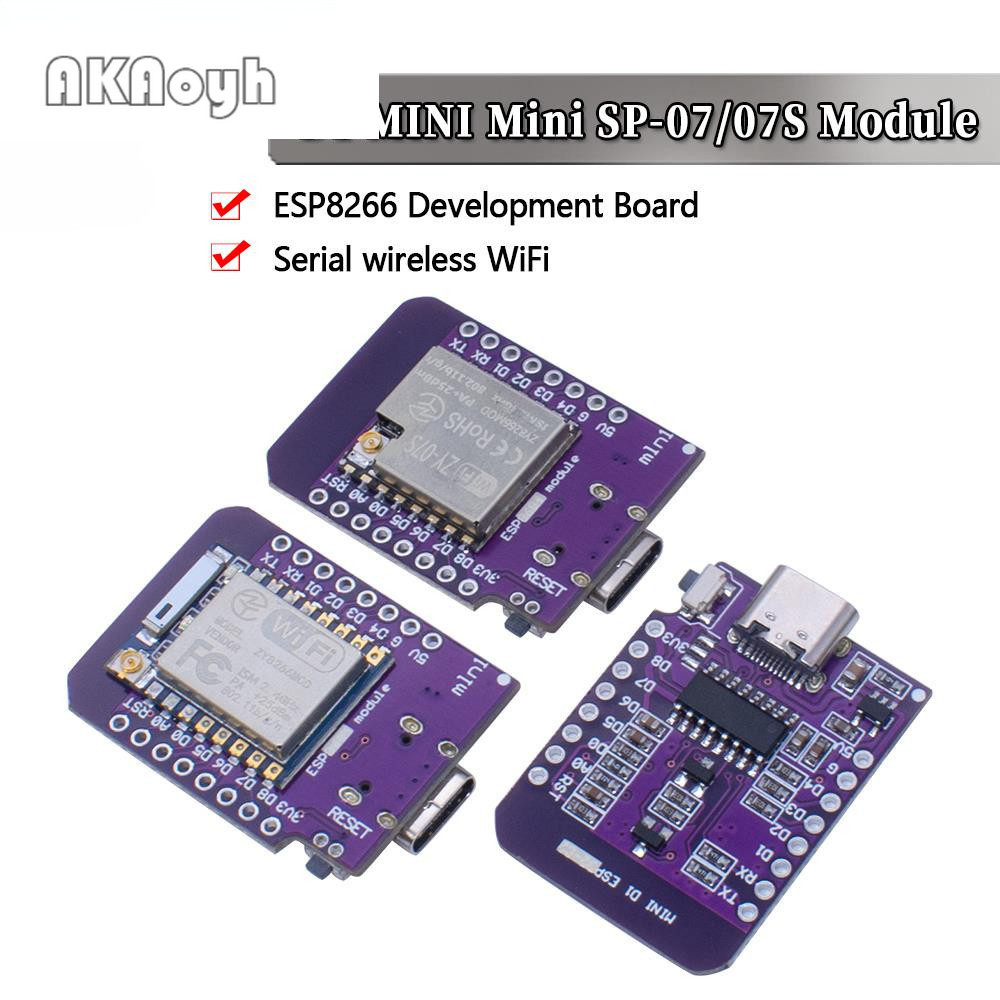 D1 Mini TYPE-C ESP8266 ESP-07/07S CH340G USB D1 Mini WIFI Development Board D1 Mini NodeMCU Lua IOT 