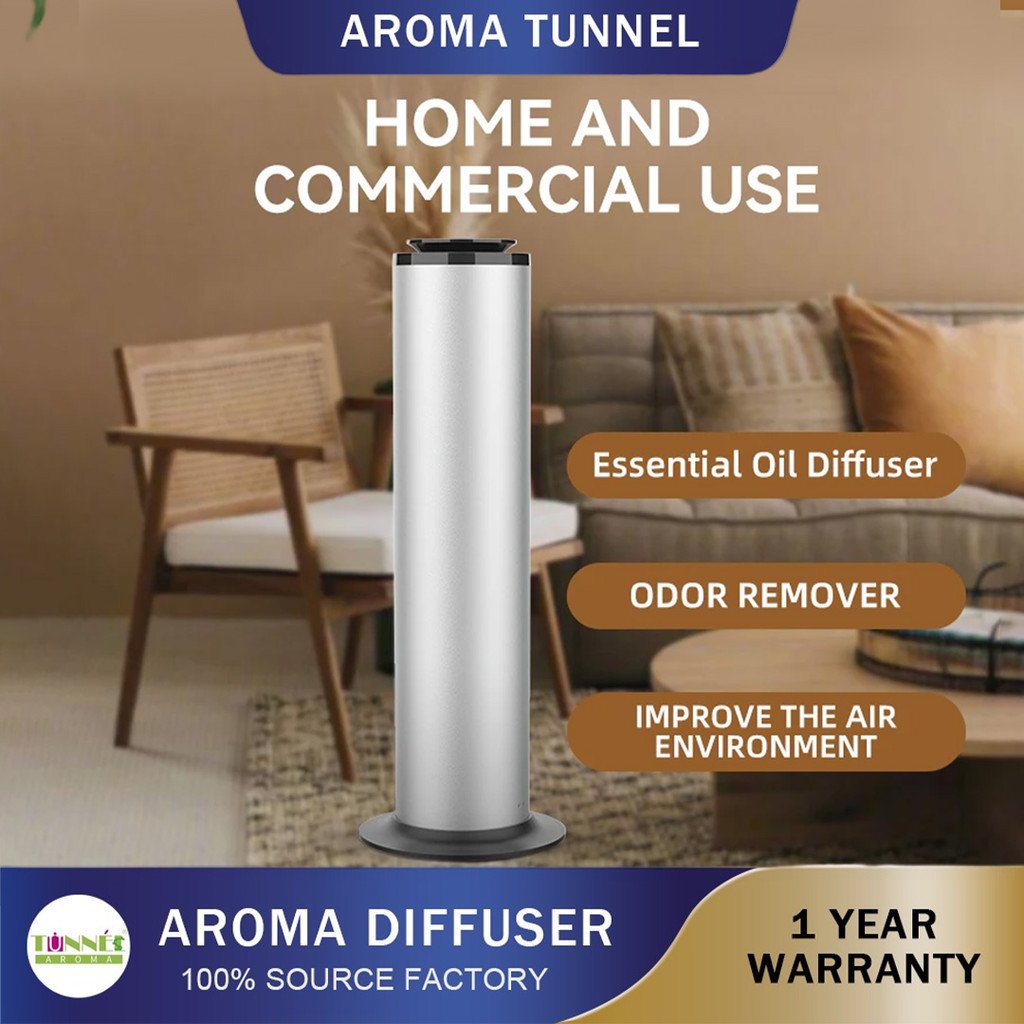 AROMA TUNNEL 500ML 5500Sqft สมาร์ท WiFi Essential Oil Diffuser Air Humidifier Home Hotel Aromatherapy Machine