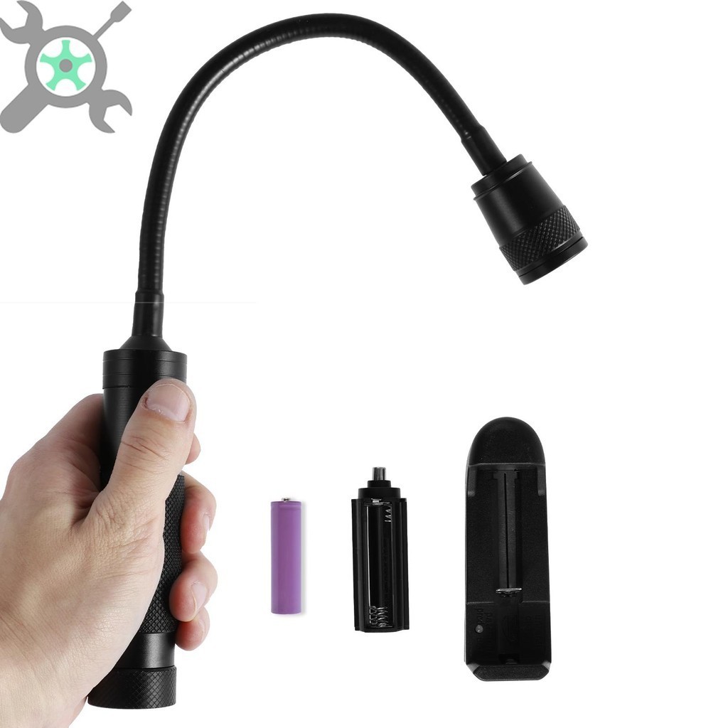 ไฟ LED ทํางาน 350 Lumen ไฟฉายคอแบบยืดหยุ่นพร้อมฐานแม่เหล็กปรับ Zoomable Camping Light ไฟฉาย LED แบบพ